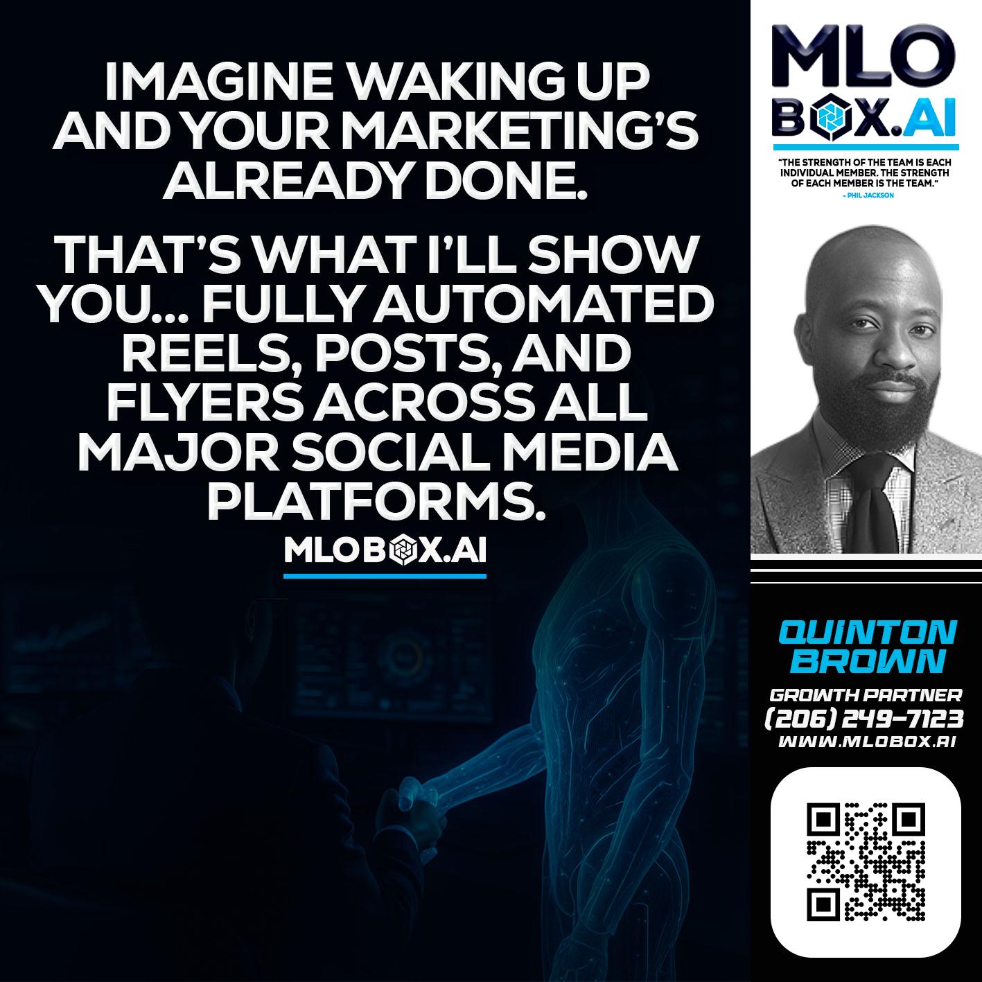 IMAGINE - Quinton Brown -Mortgage Investment Consultant