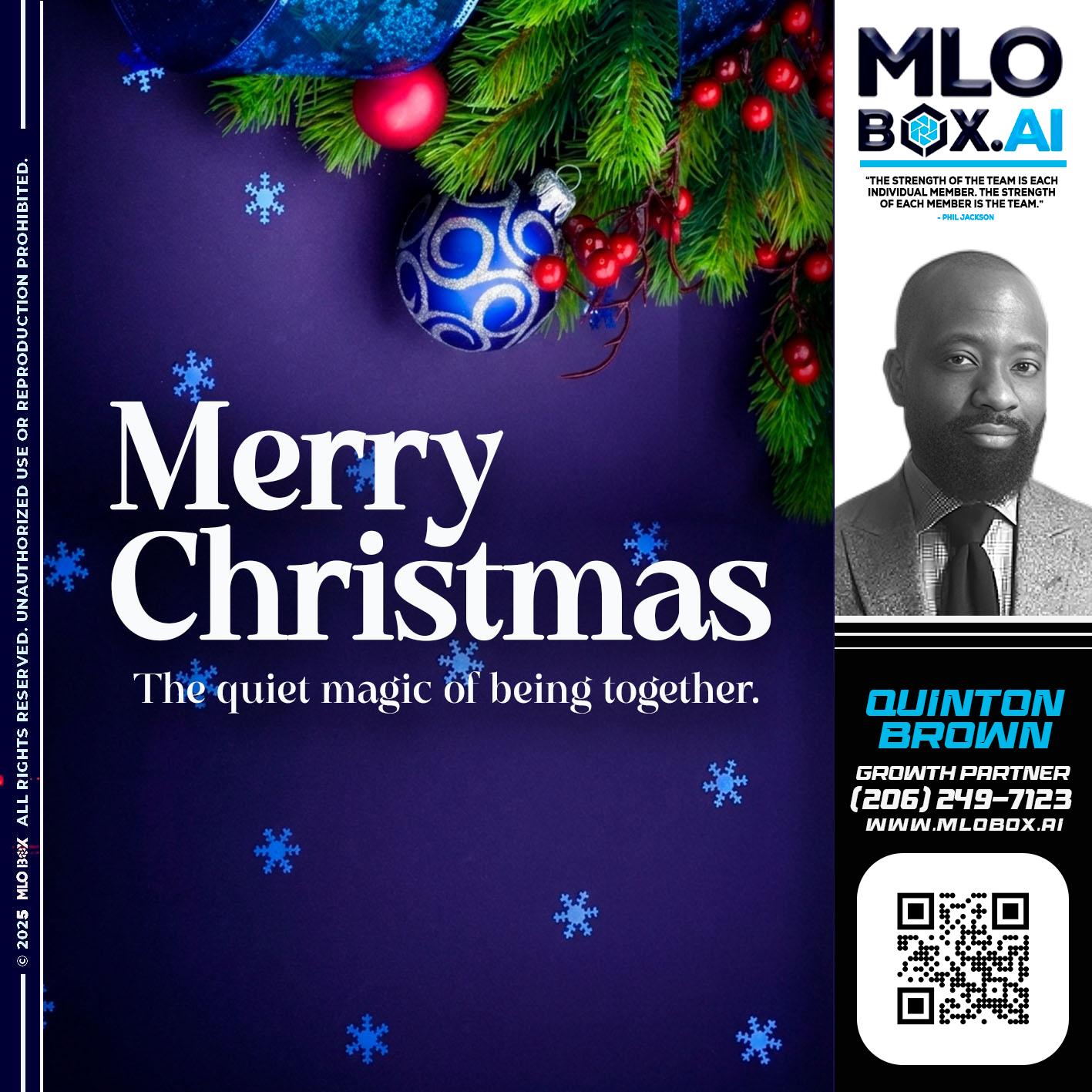 merry christmas - Quinton Brown -Mortgage Investment Consultant