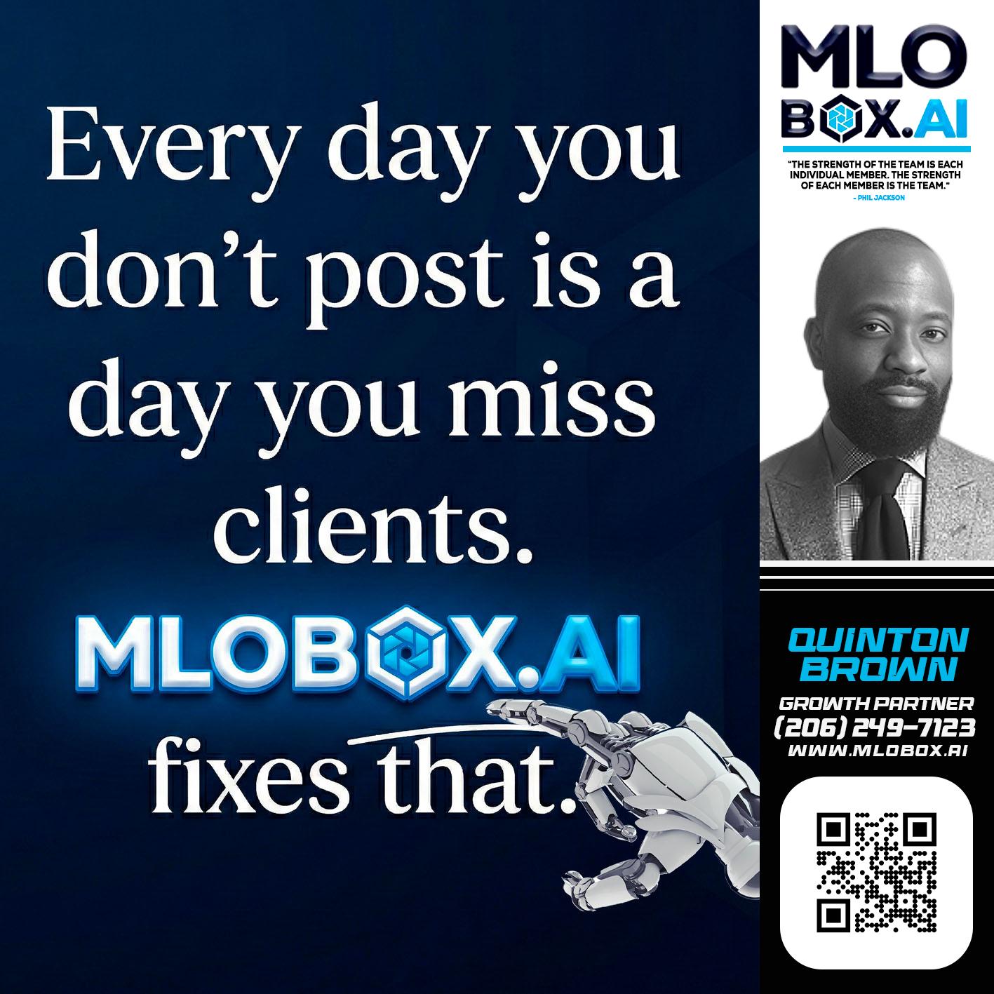 everyday - Quinton Brown -Mortgage Investment Consultant