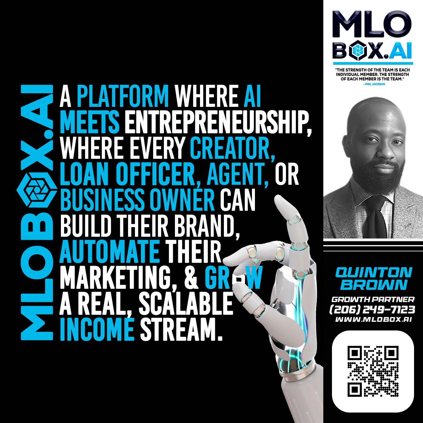 A PLATFORM - Quinton Brown -Mortgage Investment Consultant