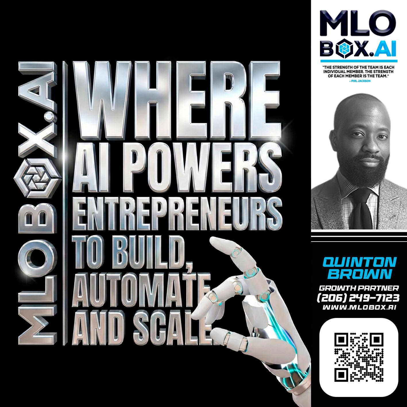 WHERE AI POWERS - Quinton Brown -Mortgage Investment Consultant