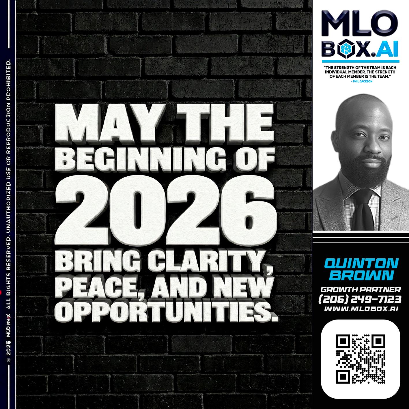 MAY THE 2026 - Quinton Brown -Mortgage Investment Consultant