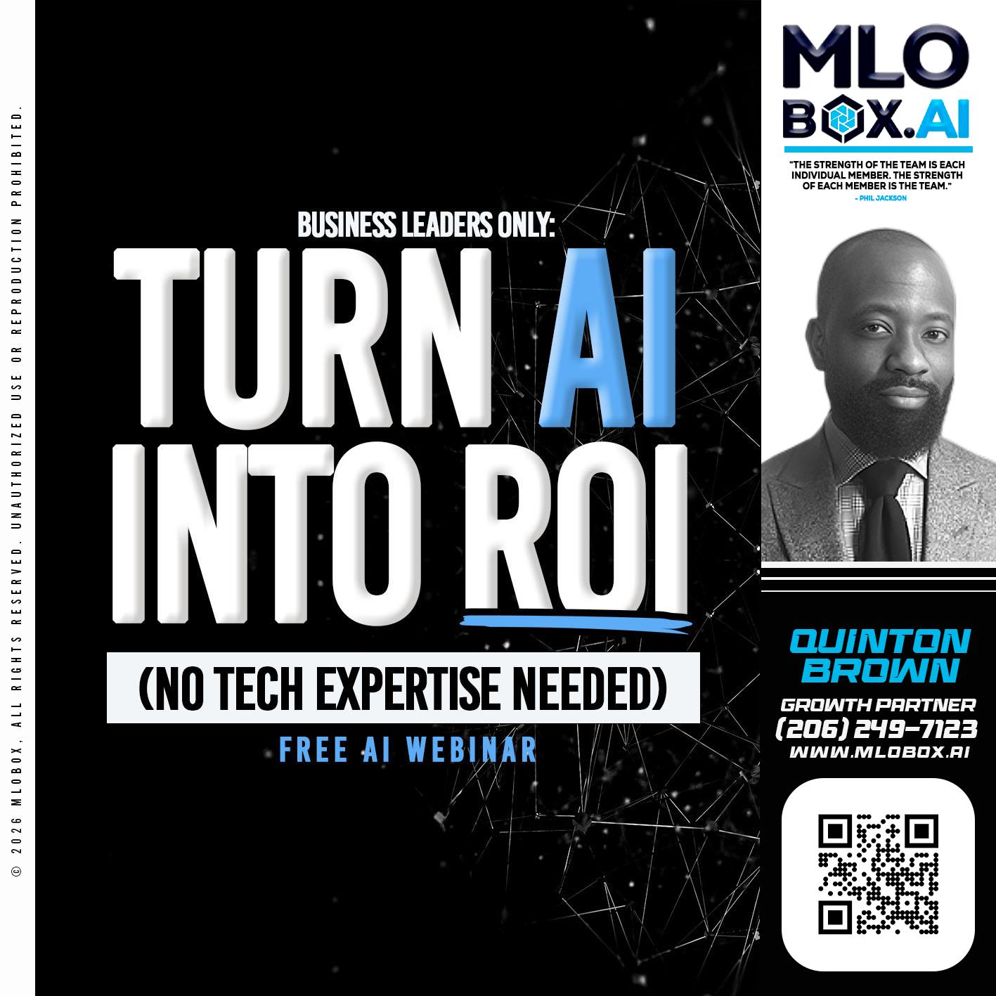 TURN AI - Quinton Brown -Mortgage Investment Consultant