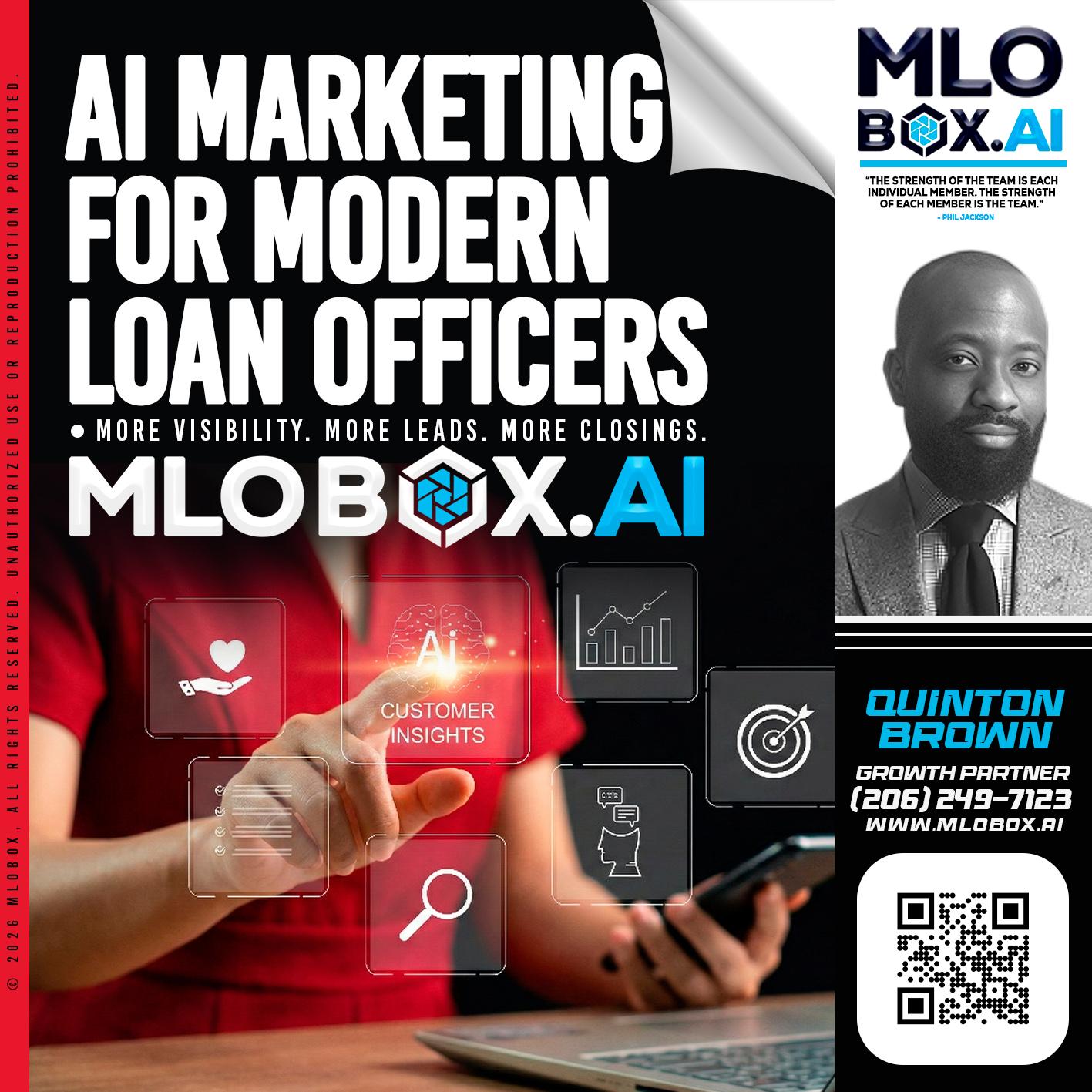 AI MARKETING - Quinton Brown -Mortgage Investment Consultant