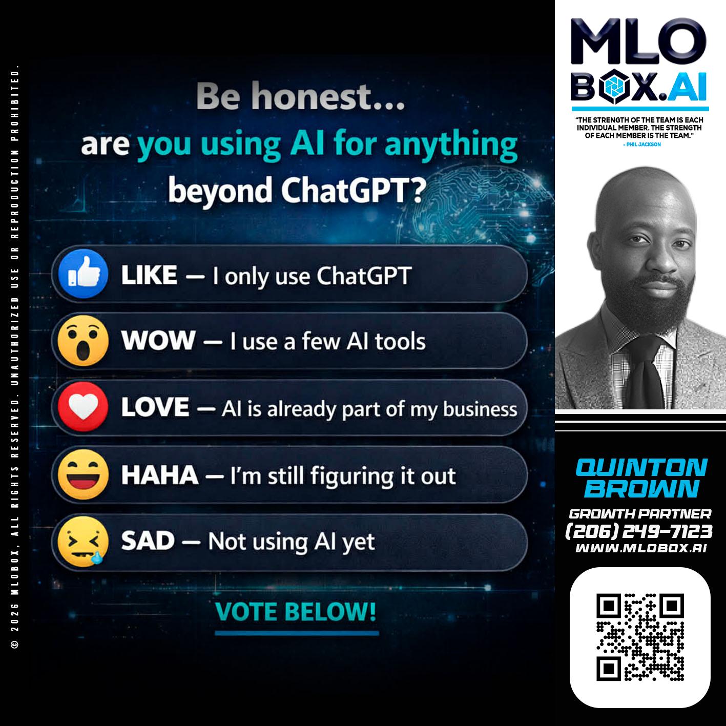 BE HONEST - Quinton Brown -Mortgage Investment Consultant